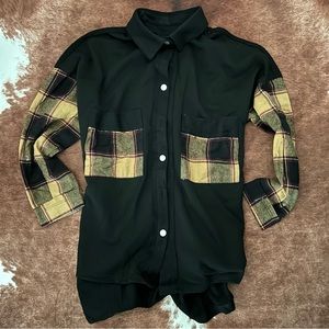 Plaid Oversized Shirt